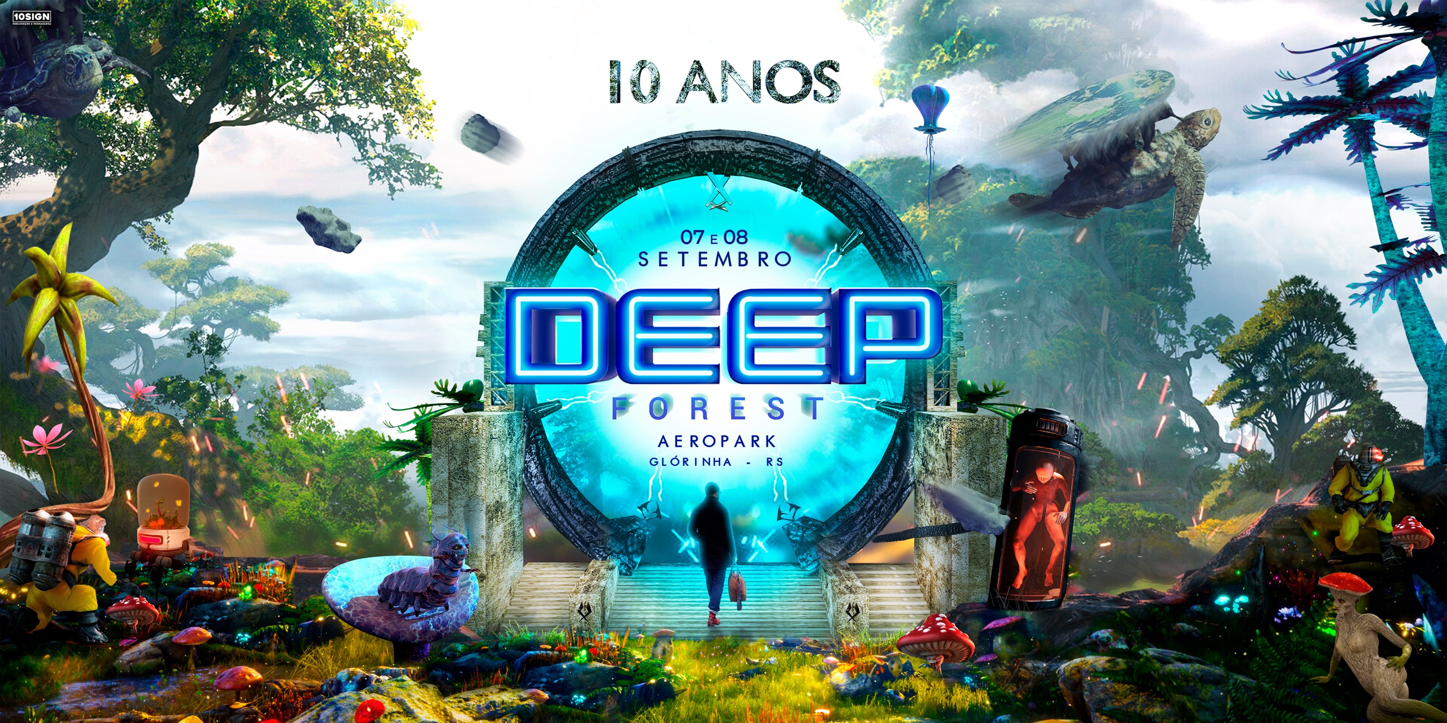cover DEEP Forest 10 Anos